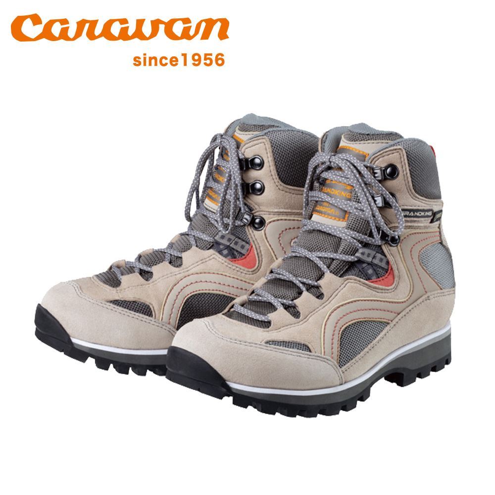 D1choice Shop 日本 Caravan Gk86 女款防水高筒登山鞋米棕 D1choice Shop 日本 Caravan Gk86 女款防水高筒登山鞋米棕