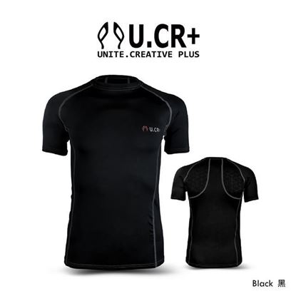 圖片 U.CR+ 吸濕排汗機能服 - 黑色
