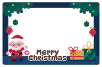 圖片 聖誕節卡框-Merry Christmas