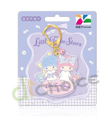 圖片 雙星仙子造型悠遊卡-格子風
