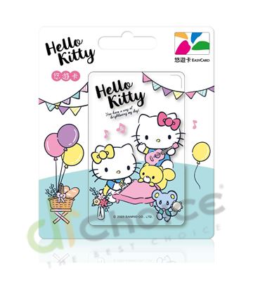 圖片 HELLO KITTY悠遊卡-音樂Party(透明卡)