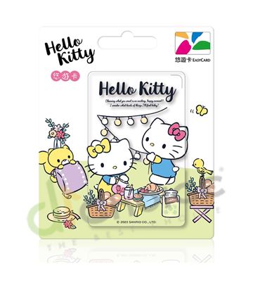 圖片 HELLO KITTY悠遊卡-野餐Party(透明卡)