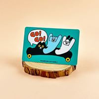圖片 餃貓FAMILY系列悠遊卡-GO!GO!
