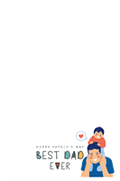 圖片 SuperCard父親節卡框-爸氣登場
