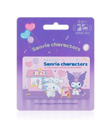 圖片 三麗鷗夢幻遊樂園Supercard悠遊卡-點心時間