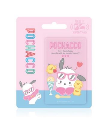 圖片 帕恰狗玩樂日常Supercard悠遊卡-戴墨鏡