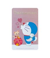 圖片 哆啦A夢日式和風Supercard悠遊卡-哆啦A夢&小咪