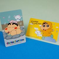 圖片 蠟筆小新Supercard悠遊卡-雨衣小新
