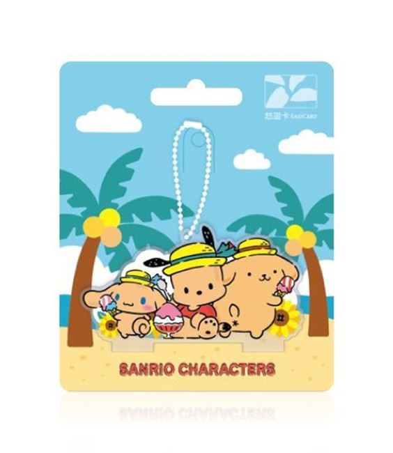 圖片 三麗鷗壓克力烤焦系列造型悠遊卡-焦糖男孩