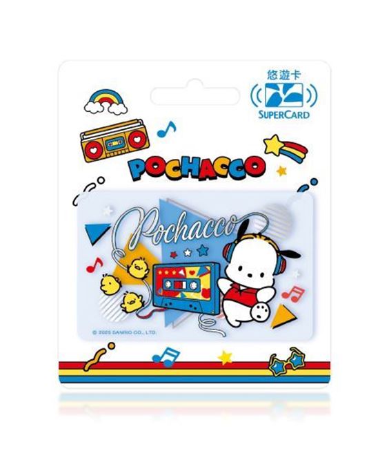 圖片 三麗鷗街頭音樂Supercard悠遊卡-帕恰狗