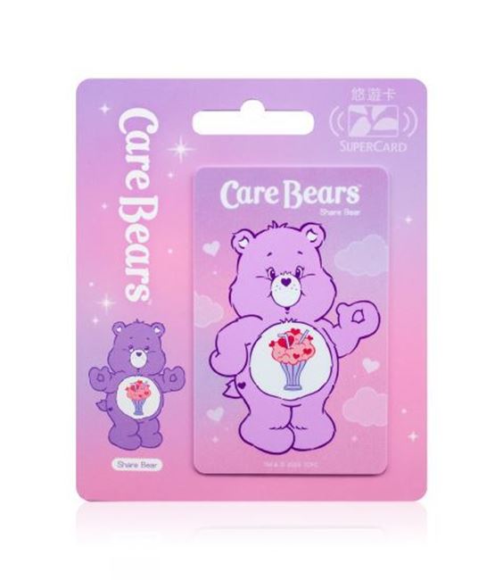 圖片 Care Bears Supercard悠遊卡-Share Bear
