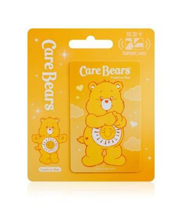 圖片 Care Bears Supercard悠遊卡-Funshine Bear