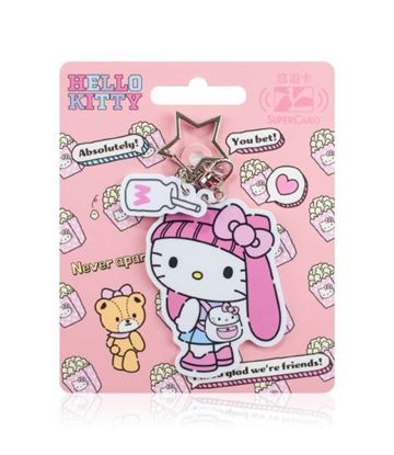 圖片 Hello Kitty Pop style Supercard造型悠遊卡-日系風