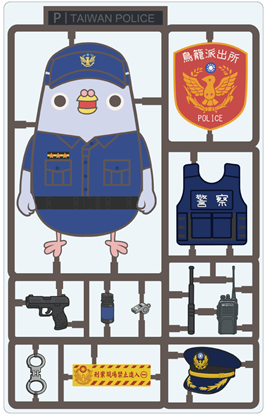 圖片 POPO鴿的鳥日子-POPO模型