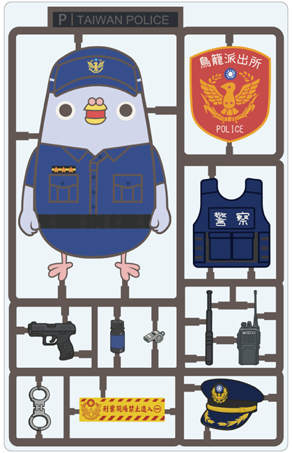 圖片 POPO鴿的鳥日子-POPO模型