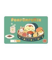 圖片 布丁狗30周年SuperCard悠遊卡-壽司派對(透明)