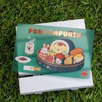 圖片 布丁狗30周年SuperCard悠遊卡-壽司派對(透明)