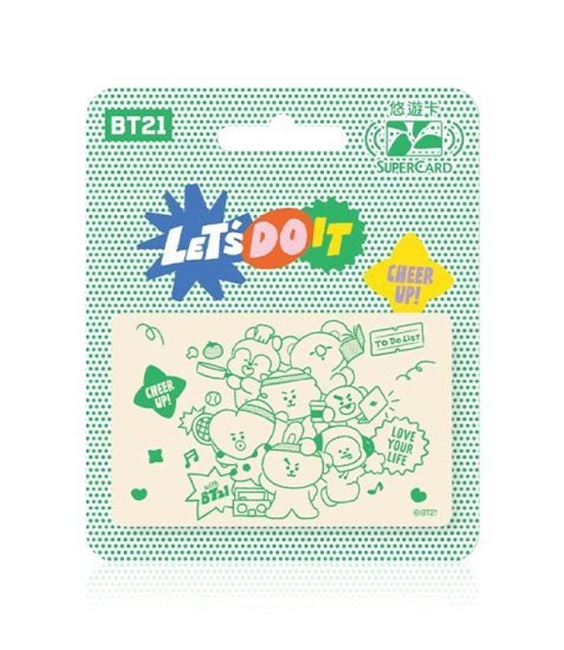 圖片 BT21 supercard悠遊卡-OUR TIME : PLAY