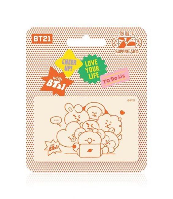圖片 BT21 supercard悠遊卡-OUR TIME : TOGETHER