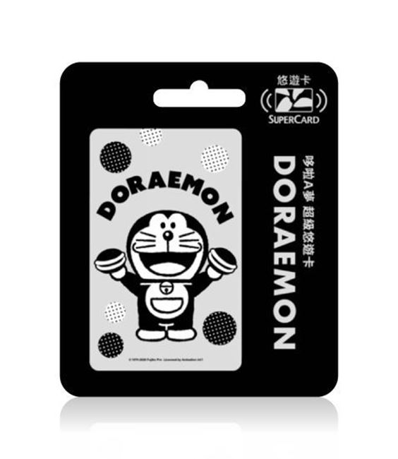 圖片 哆啦A夢 閃閃Supercard悠遊卡-銅鑼燒