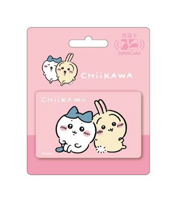 圖片 吉伊卡哇Supercard悠遊卡-靠在一起