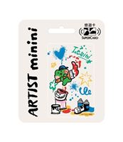 圖片 minini塗鴉大師SuperCard悠遊卡-lenini